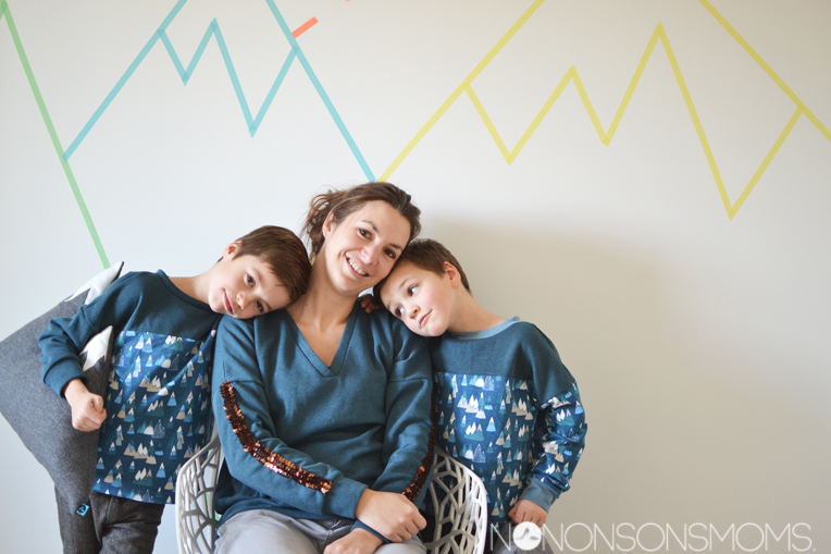 MOMM - matching outfits matching minds - a small things sweater