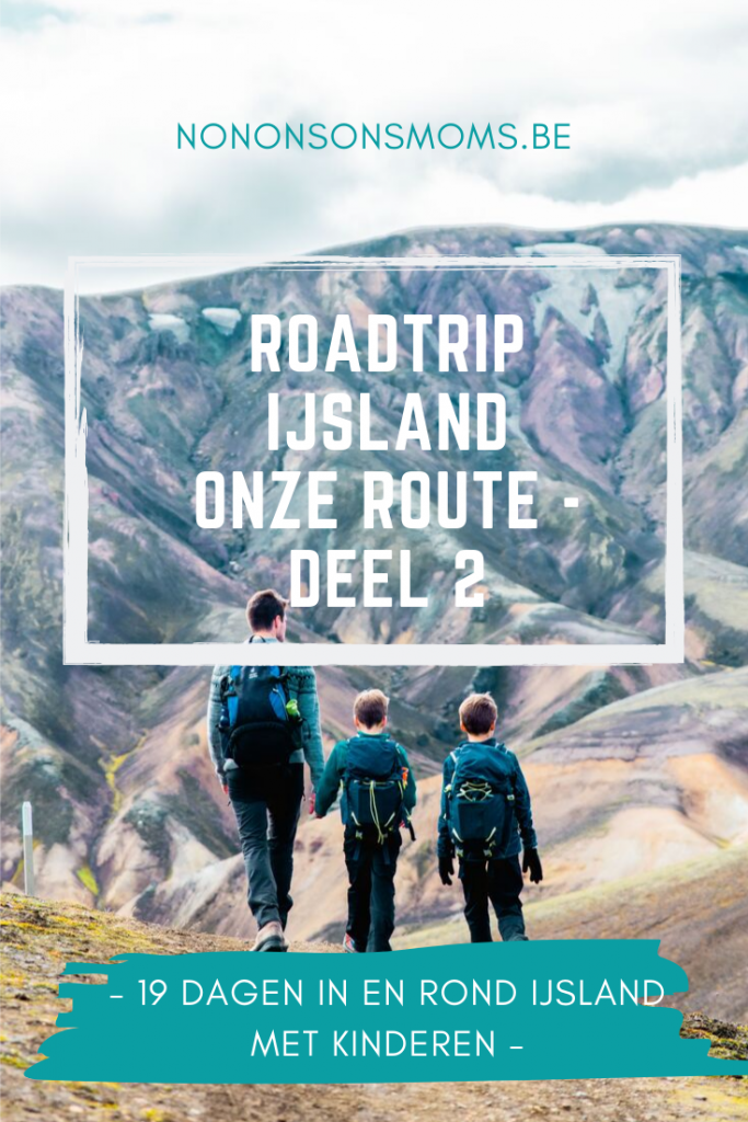 roadtrip IJsland met kinderen - de route
