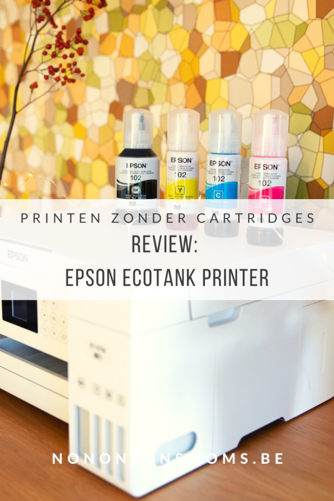 epson ecotank - printen zonder inkt cartridges - review
