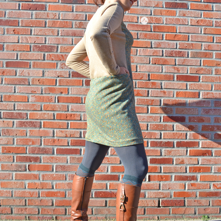 Indigo sweater jurk La Maison Victor Remi & Cosette for Teens