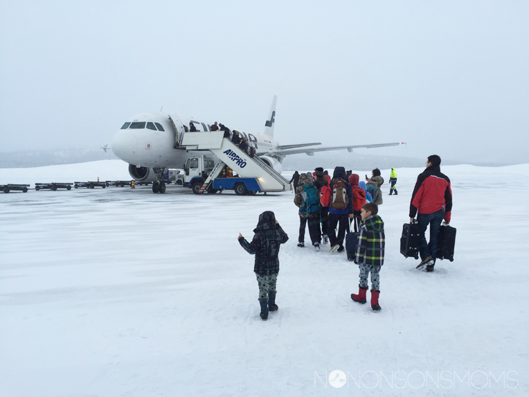 finnair Ivalo airport
