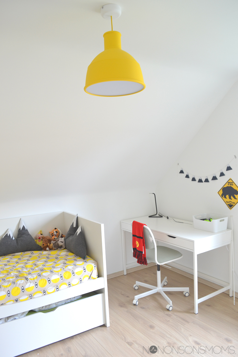 kinderkamer jongens bergen geel