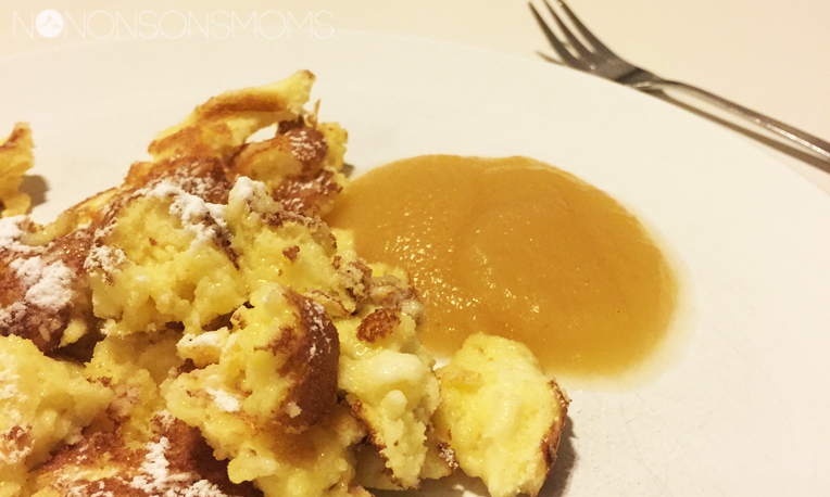 kaiserschmarrn - oostenrijkse pannenkoek