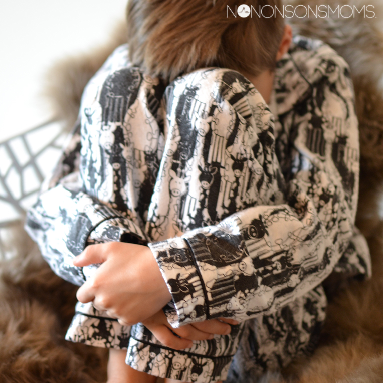 Wolf zonen 09 flanellen pyjama