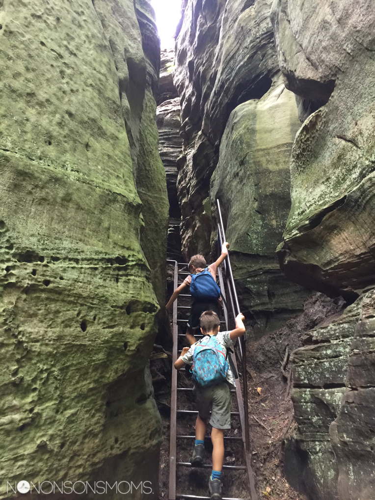 wandeling B2 berdorf - kamperen op camping Martbusch
