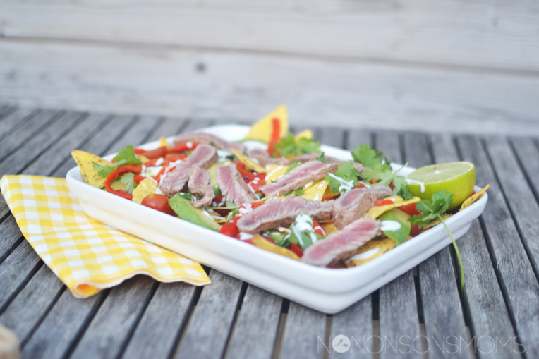 recept toritllachips carne asada