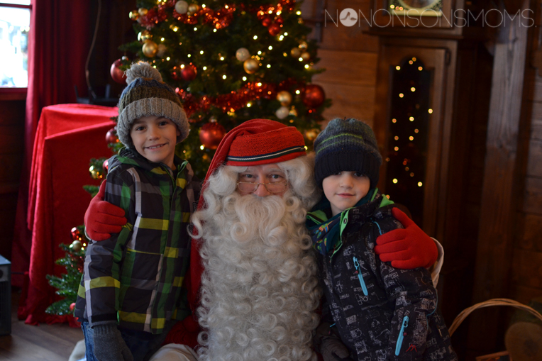 Kerstman in Oostende