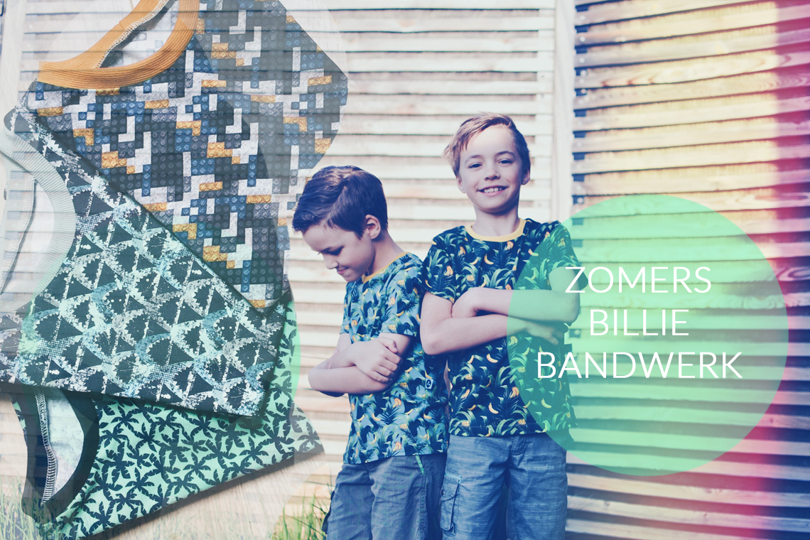 Billie van Zonen 09 met Megan Blue Fabrics tricot