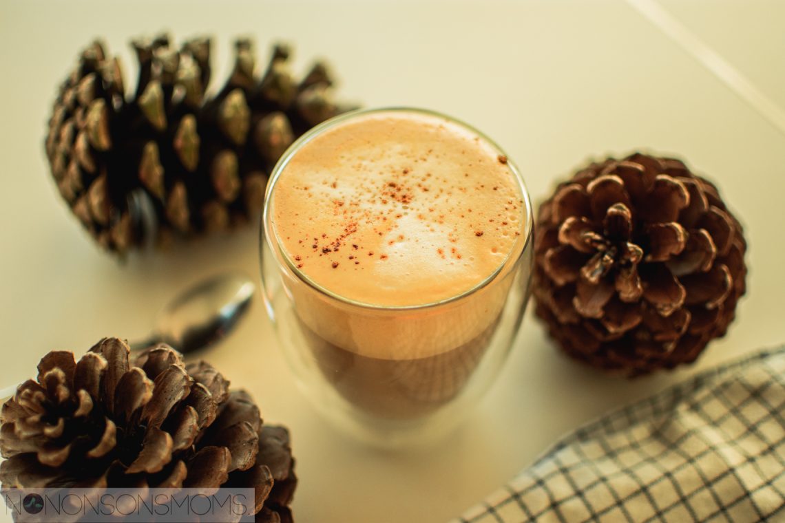 vegan pumpkin spice latte / cappucino