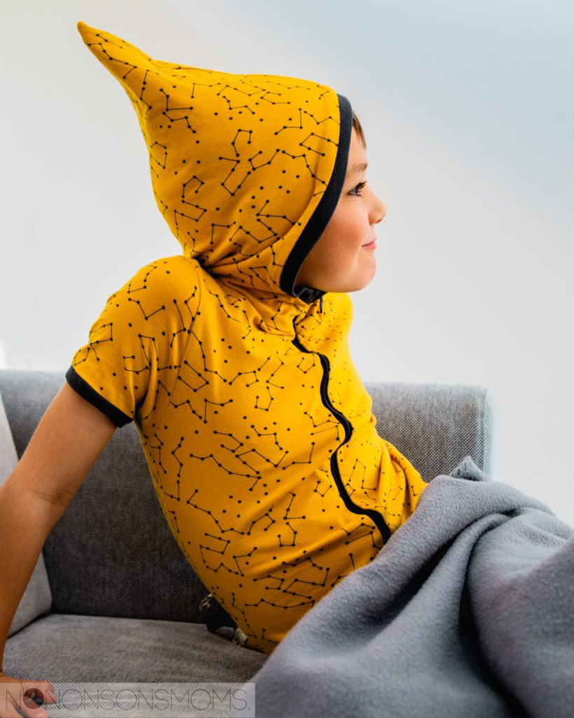 Wolf pyjama hack onesie - pinnemuts puntkap