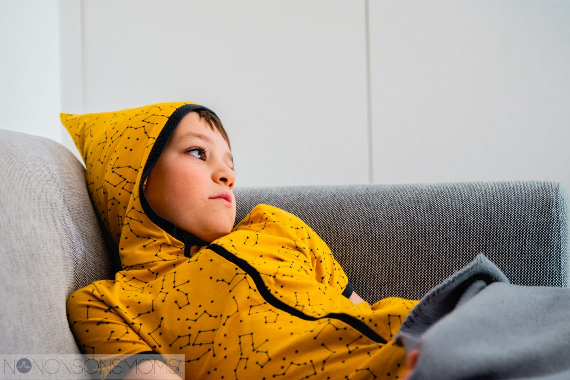 Wolf pyjama hack onesie - pinnemuts puntkap