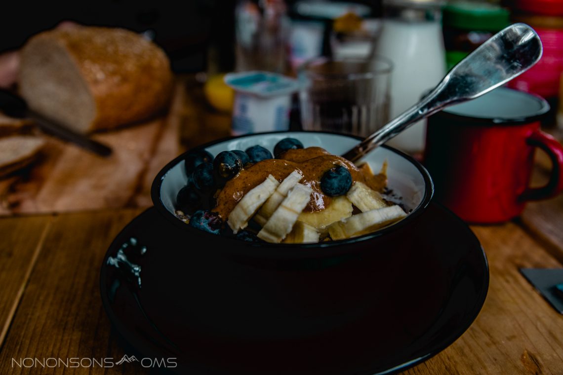 ontbijt havermout - plantaardig vegan