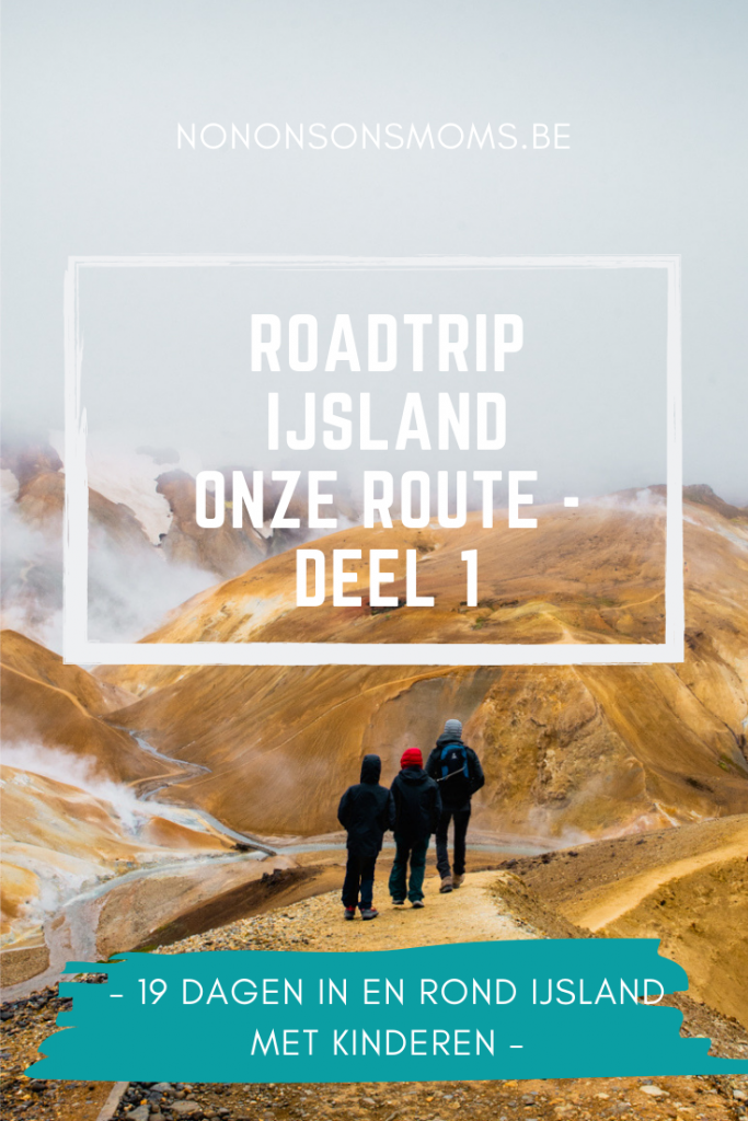 een roadtrip door IJsland met kinderen - de route