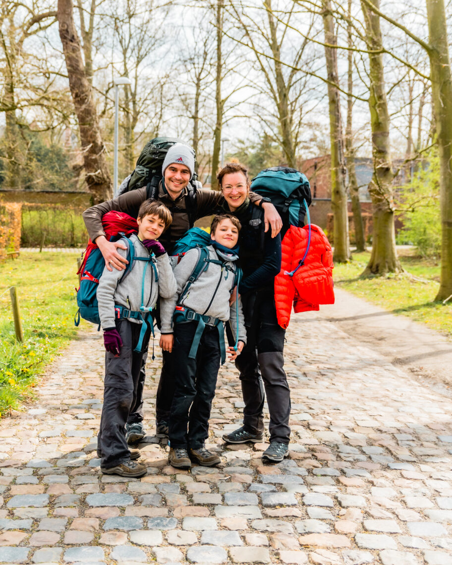 bivaktocht met kinderen
